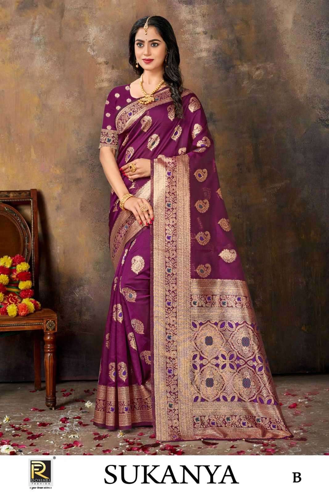 ranjna saree sukanya banarasi silk saree