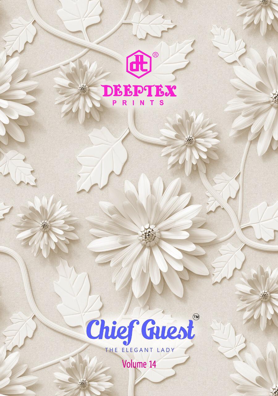 Deeptex Chief Guest Vol 14 Cotton Churidar Materials Catalog