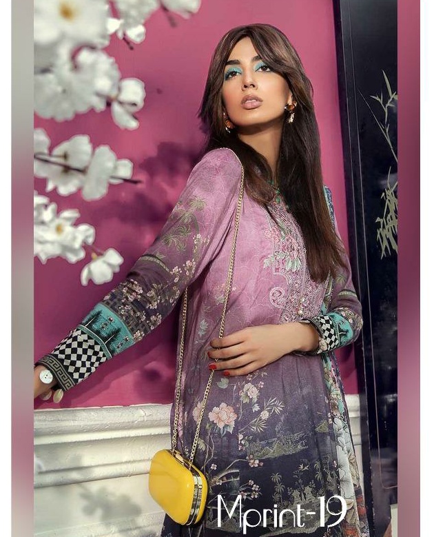 Deepsy M Print 19 Cotton Pakistani Dress Materials Catalog