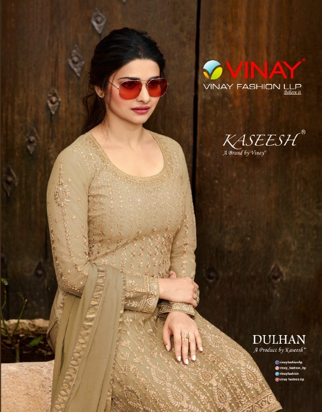 Vinay Dulhan 11941-11946 Series By Kaseesh Heavy Net With Embroidery Salwar Suit