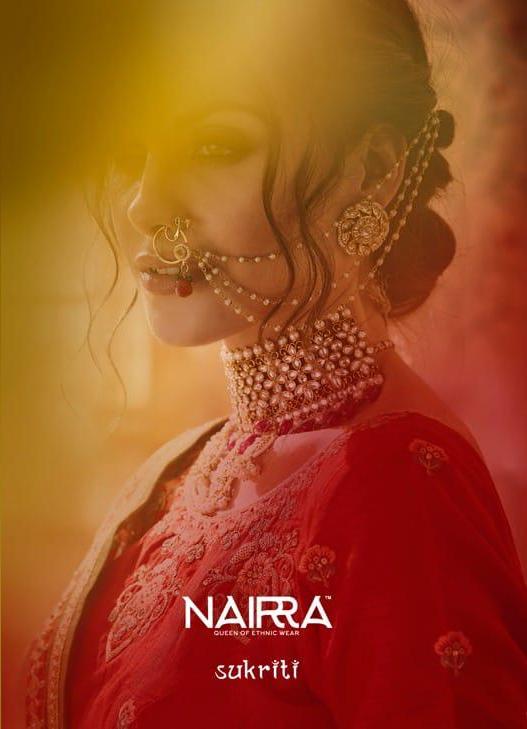 Nakkashi Sukriti By Nairra 1051-1062 Series Exclusive Silk Designer Fancy Saree