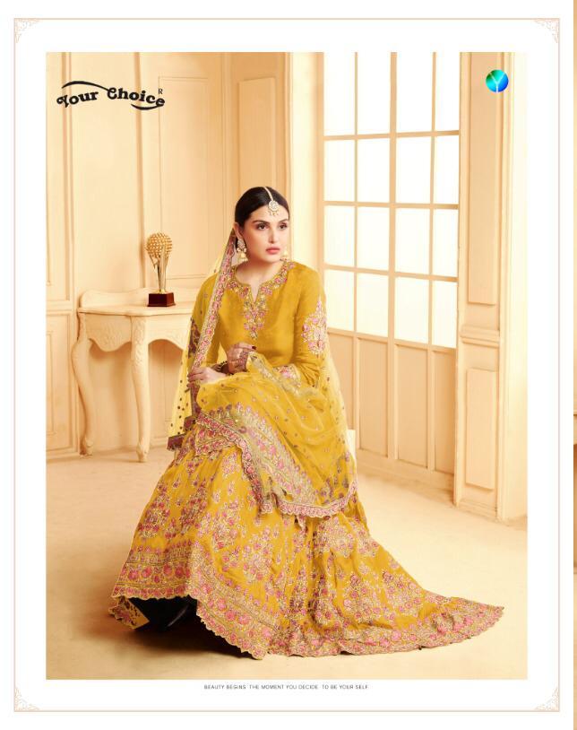 Your Choice Present Reach Look Designer Lehanga Style Salwar Kameez