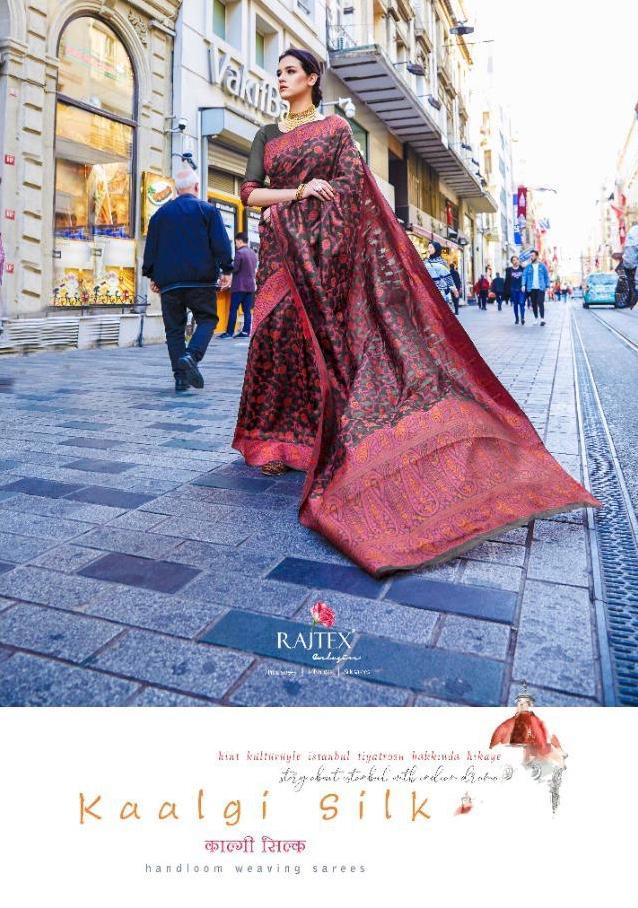 Rajtex Present Kaalgi Silk Exclusive Designer Saree Online Store Surat