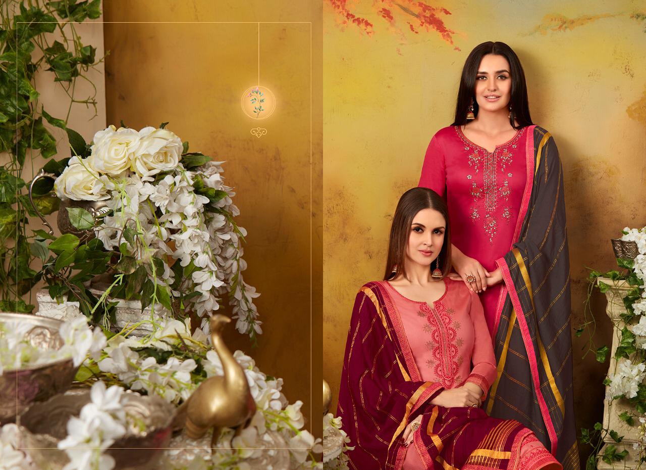 Ramaiya Zanzar Vol 2 By Kessi Jam Silk Swarovski Work Salwar Kameez