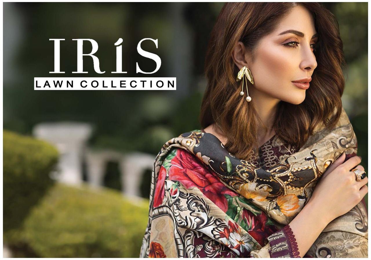 Iris Lawn Collection Casual Wear Pakistani Lawn Salwar Suit Seller