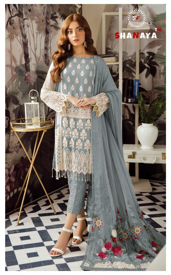 Shanaya Present S 22 Georgette Pakistani Stylish Dress Materials