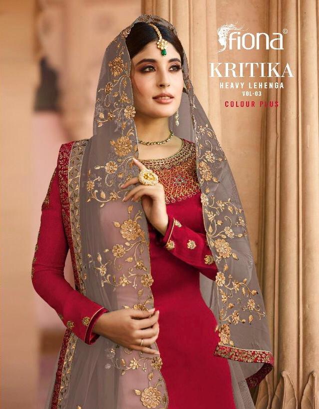 Fiona Kritika 22526 Color Plus Exclusive Lehanga Style Salwar Kameez