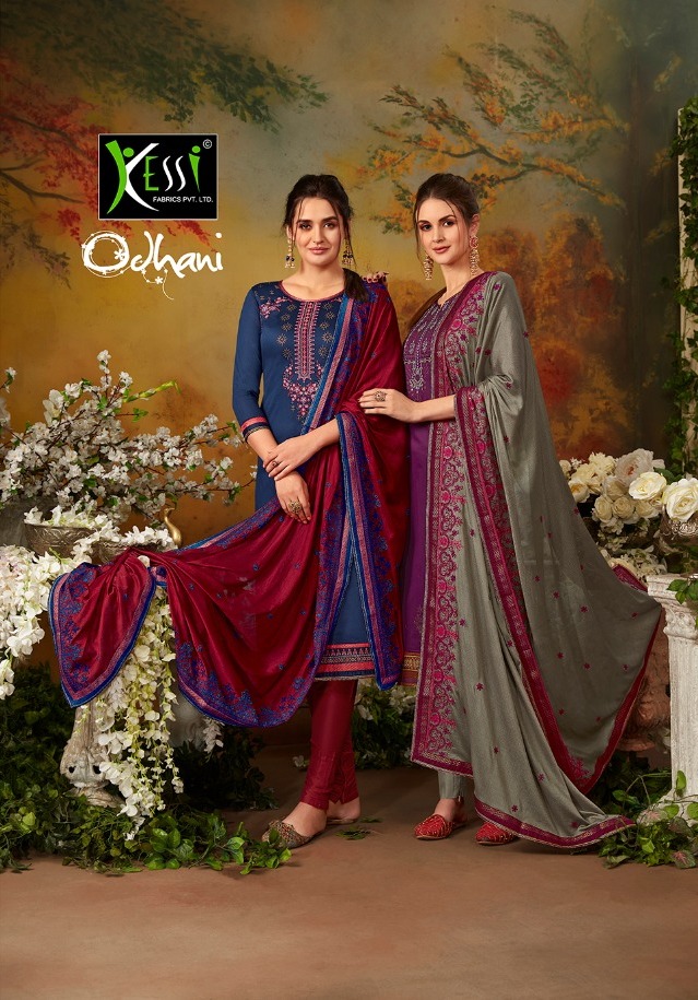 Kessi Present Odhani Jam Silk Swarovski Work Salwar Suit Supplier