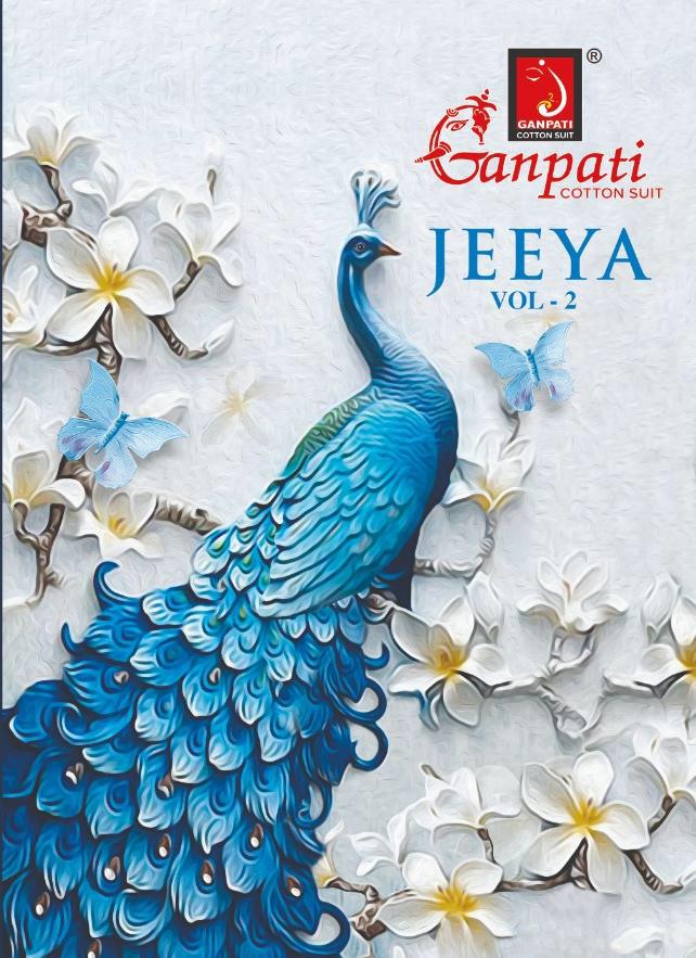 Ganpati Jeeya Vol 2 Cotton Stitch Patiyala Salwar Kameez Wholesaler