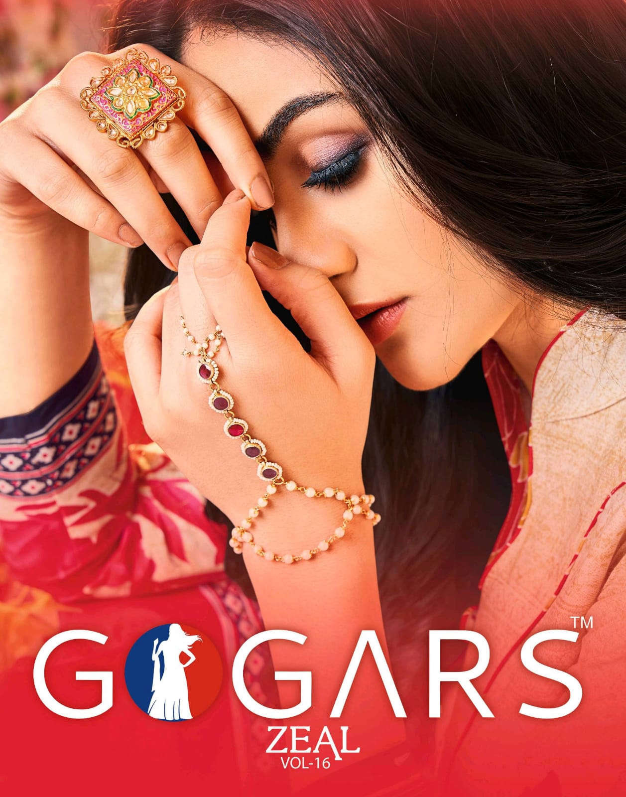 Gogars Launch Zeal Vol 16 Cotton Fancy Dress Materials Wholesaler-------