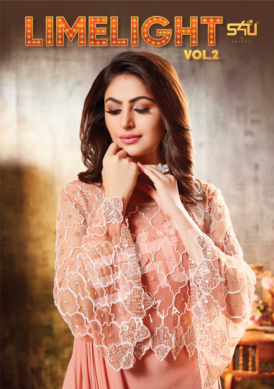 Limelight Vol 2 By S4u Shivali Ethnic Wear New Classy Party Wear Kurtis Wholesaler