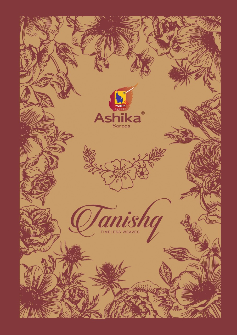 Ashika Tanishq Crape Silk Zari Work Saree Online Supplier