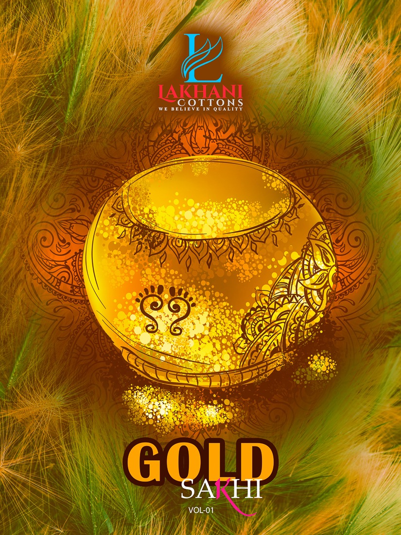 Lakhani Present Gold Sakhi Vol 1 Cotton Dress Materials 2020 Design Collection