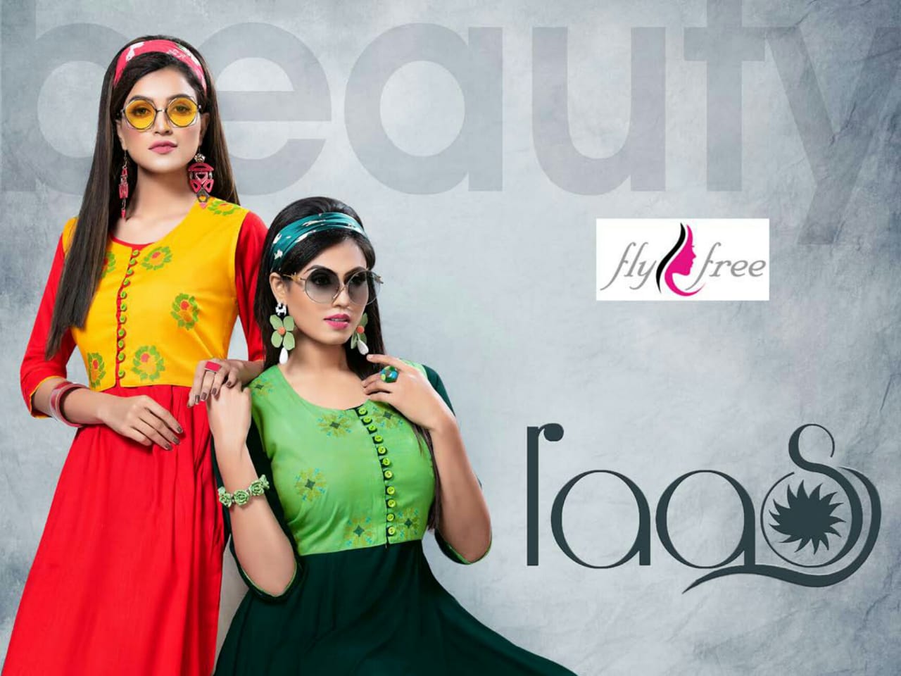 Fly Free Present Raas Rayon Work Kurti With Koti Online Supplier