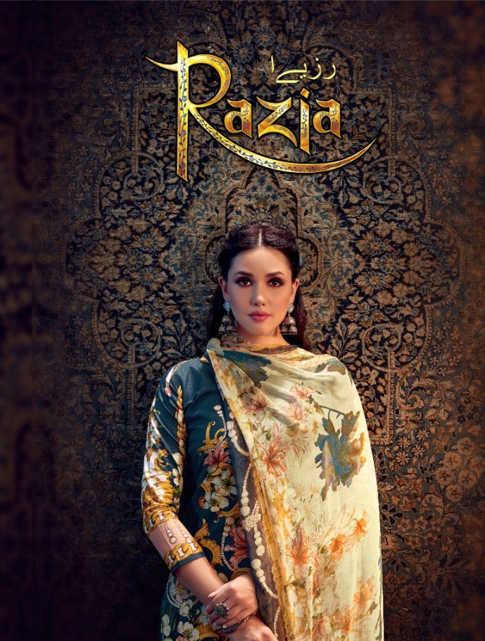 Radhika Fashion Razia Cambric Printed Dress Materials Online Dress Materials