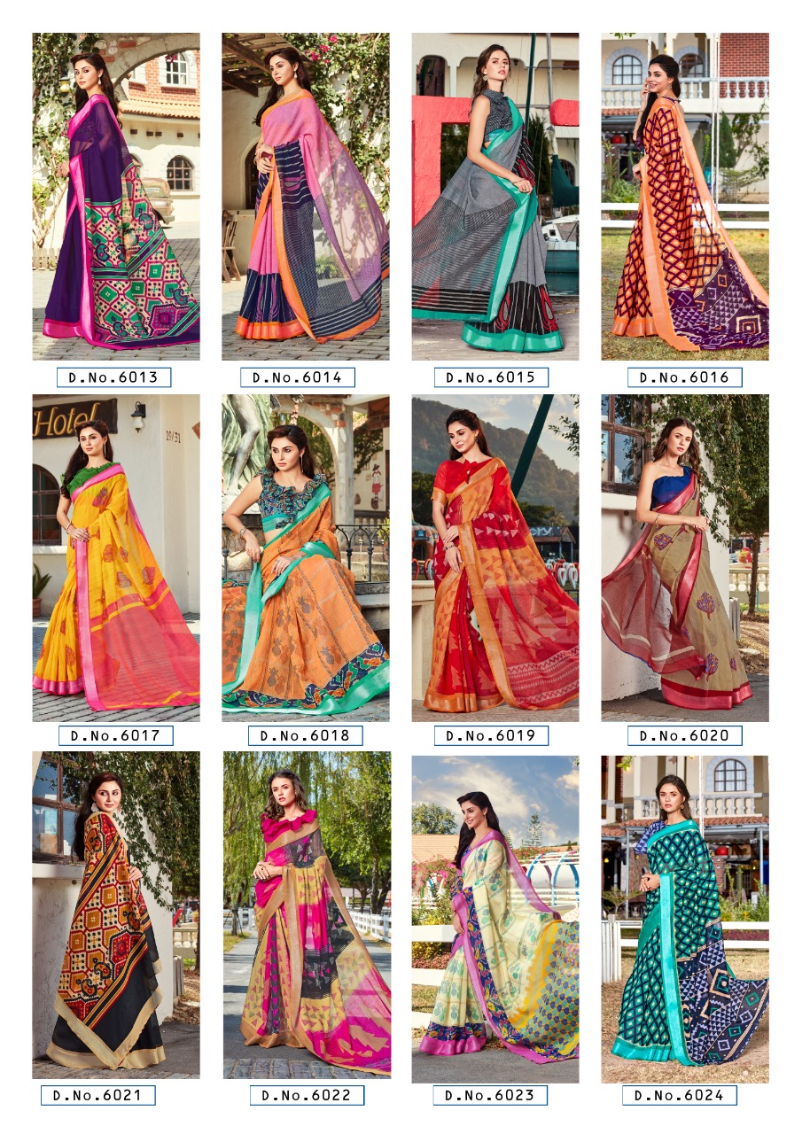 Siddharth Silk Mills Linen Taspa Part 2 Traditional Wear Saree Authorized Supplier