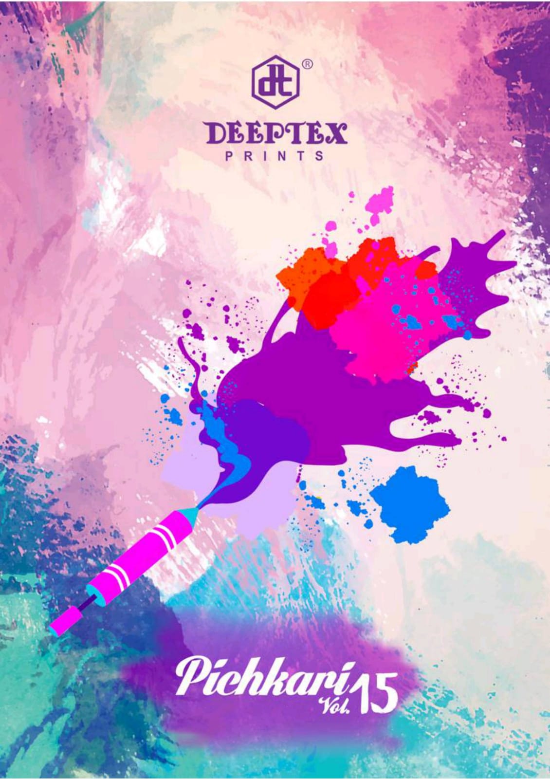 Deeptex Pichkari Vol 15 Cotton Casual Wear Unstitch Dress Materials Wholesaler