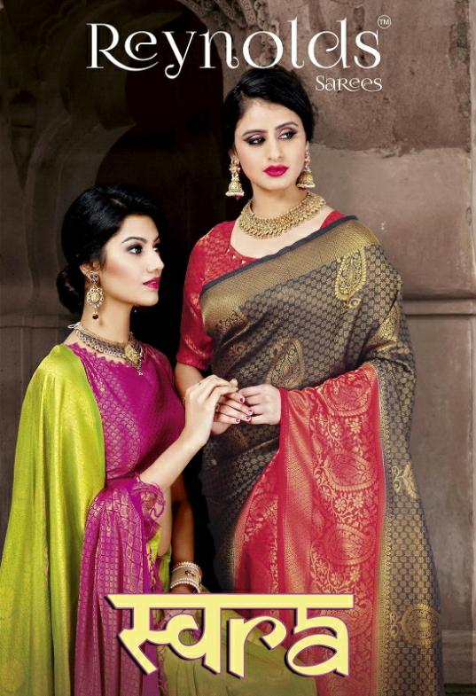 Reynolds Sarees Swara Rich Silkk Collection Ethnic Wear Sarees Exporter