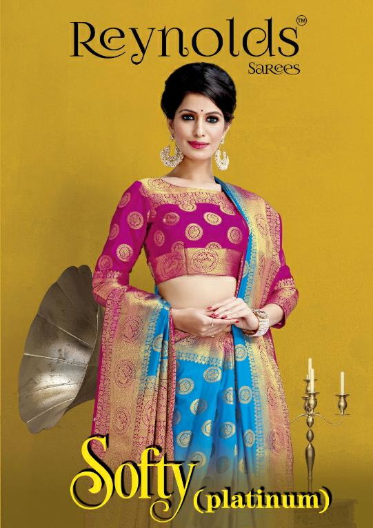 Reynolds Sarees Launch Softy Platinum Explore Latest Silk Sarees Collection