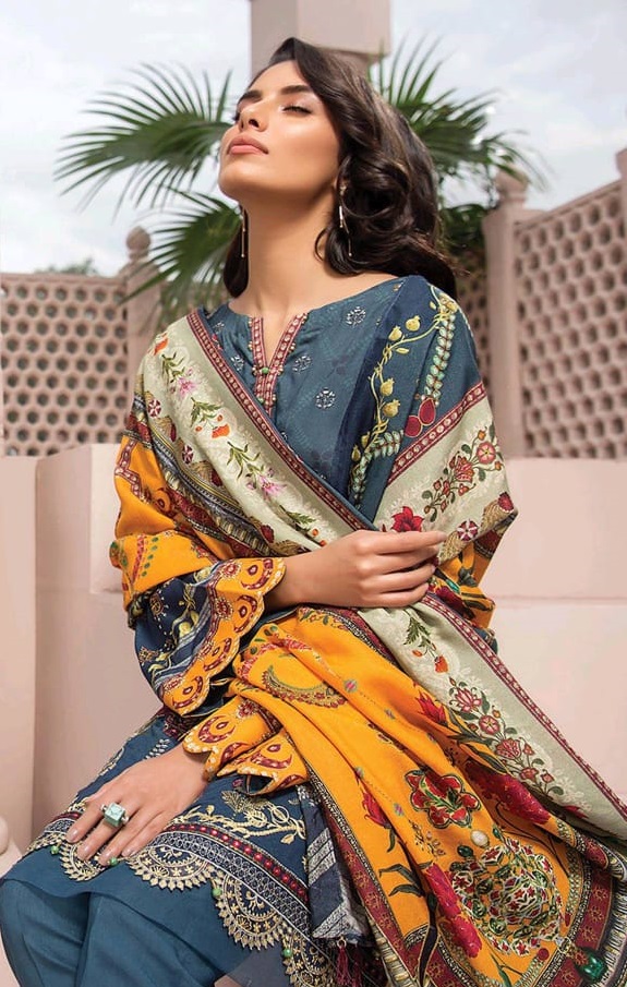 Iris Vol 3 Cotton Printed Karachi Dress With Cotton Dupatta Catalog