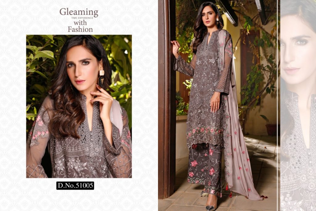 Charizma Fauzia 51001-51005 Series Pakistani Style Embroidered Dresses