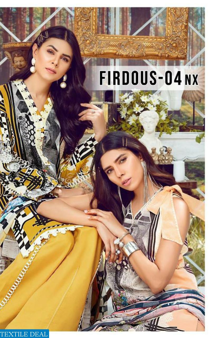 Firdous Vol 4 Nx By Deepsy Cotton Pakistani Salwar Kameez