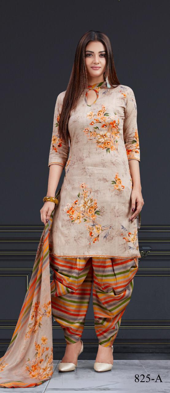 Bandhani Patiyala Vol 4 Ganeshji Cotton Dress Material – Kavya Style Plus