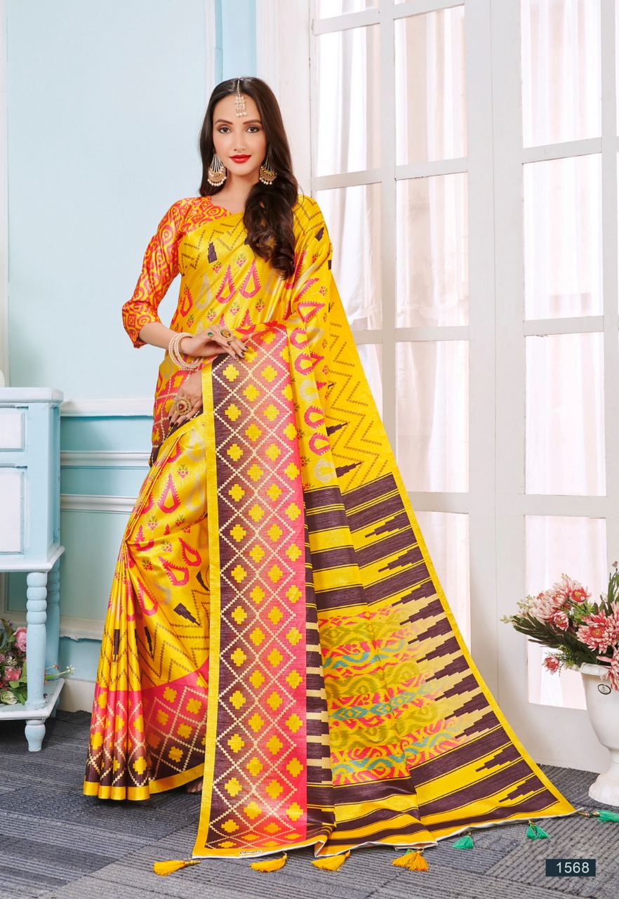 Silver Silk Pattu Vol 6 By Vinamra Ladies Ethnic Wear Sarees Buy Online At Krishna Creation