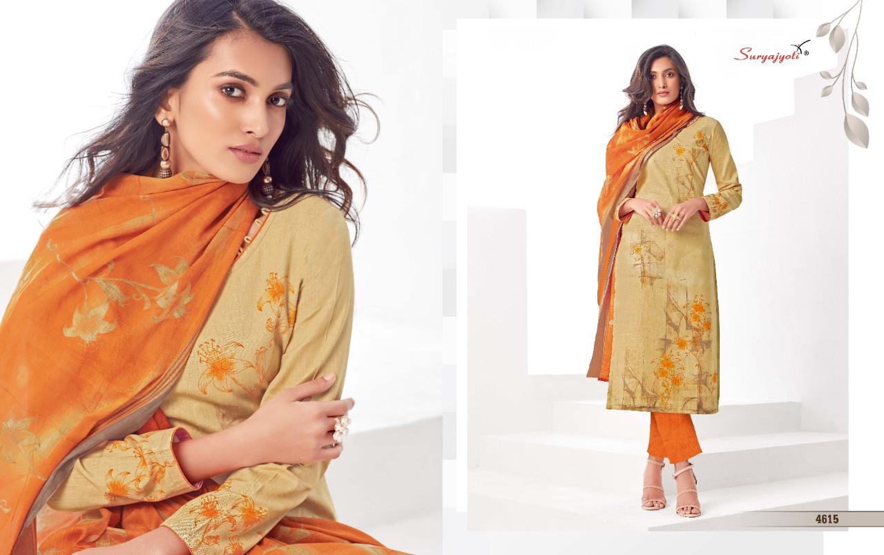 Trendy Cotton Vol 46 By Suryajyoti Cotton Suits Collection