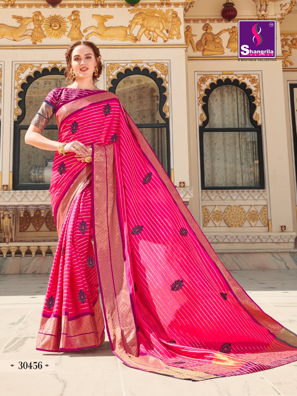 Sangeeta Silk By Shangrila Handloom Ethnic Wear Silk Saris