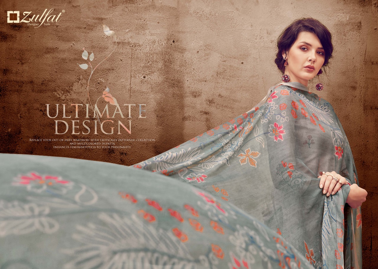 Alisha By Zulfat Jam Cotton Suits Collection