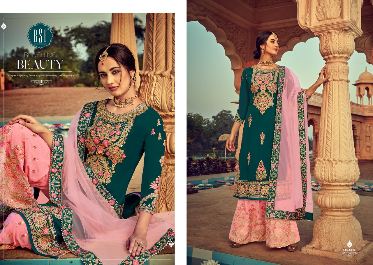 Rsf Dream Girl Georgette Sharara Pakistani Suits Collection