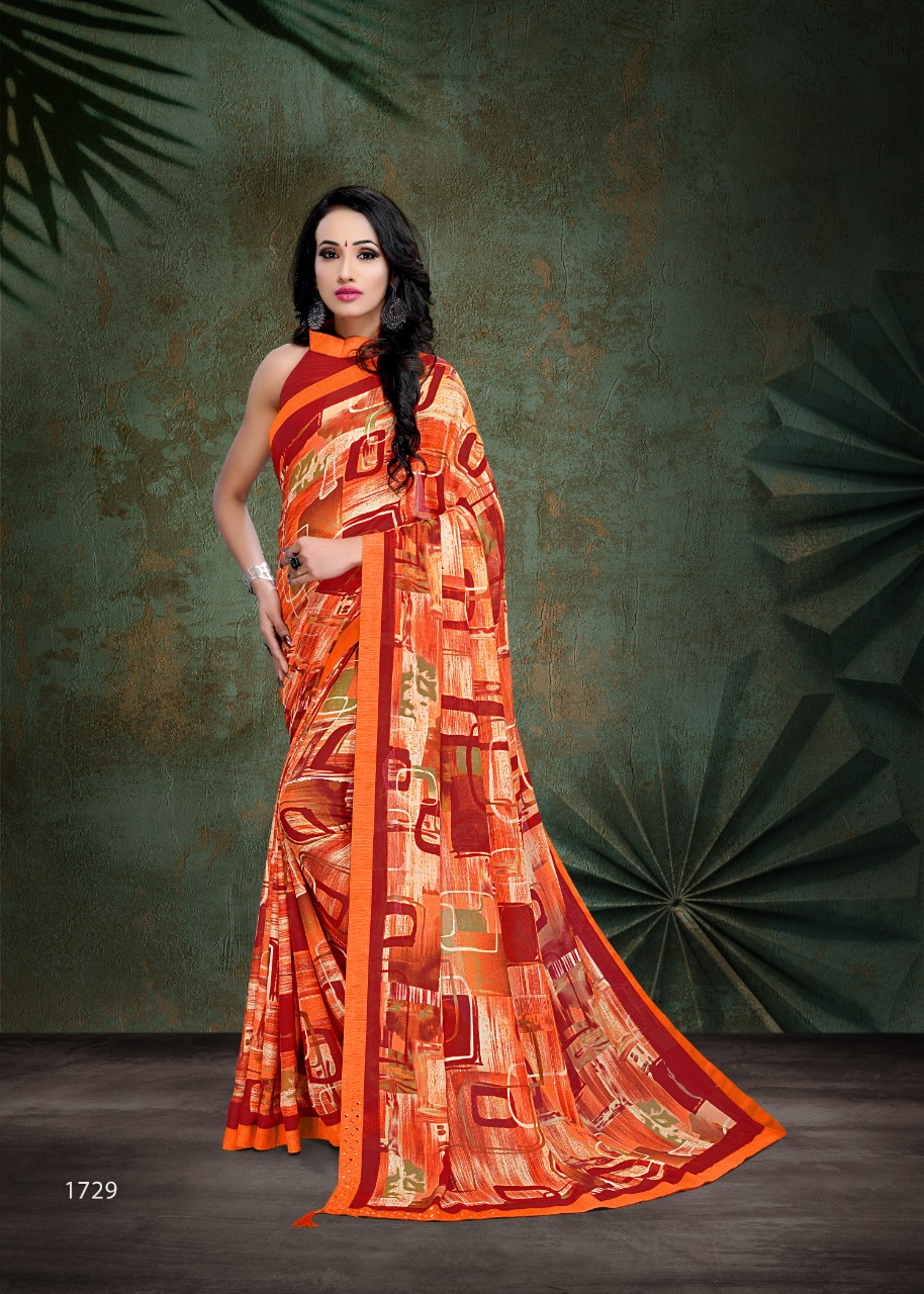 Sada Bahar Vol 4 By Haytee Rennial Printed Saree