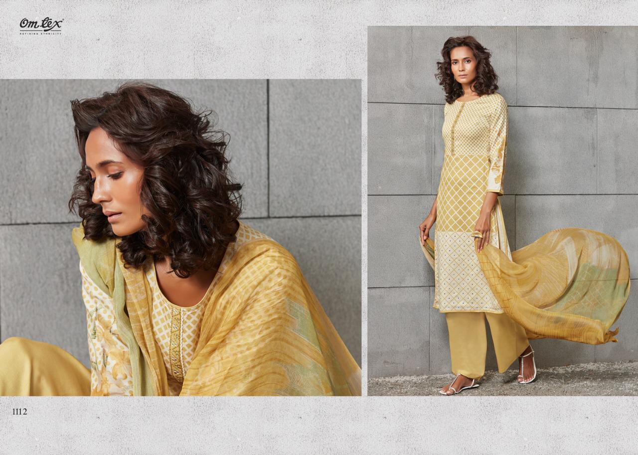 Namasya By Omtex Cotton Satin Fancy Salwar Suit