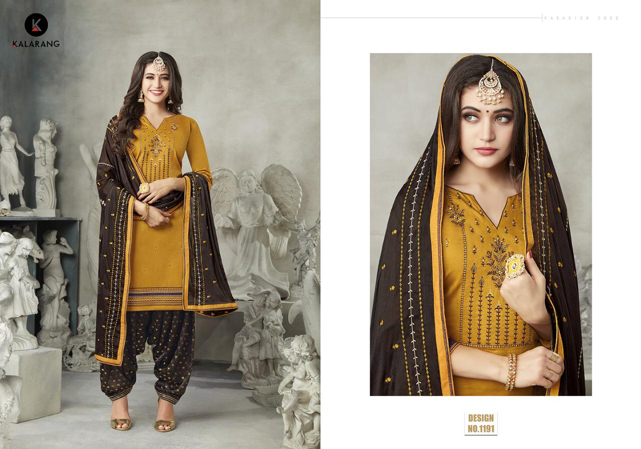 Shagun Vol 7 By Kalarang Jam Silk Cotton Salwar Suit