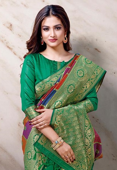 Rahima By Aura Party Wear Silk Saree Wholesaler