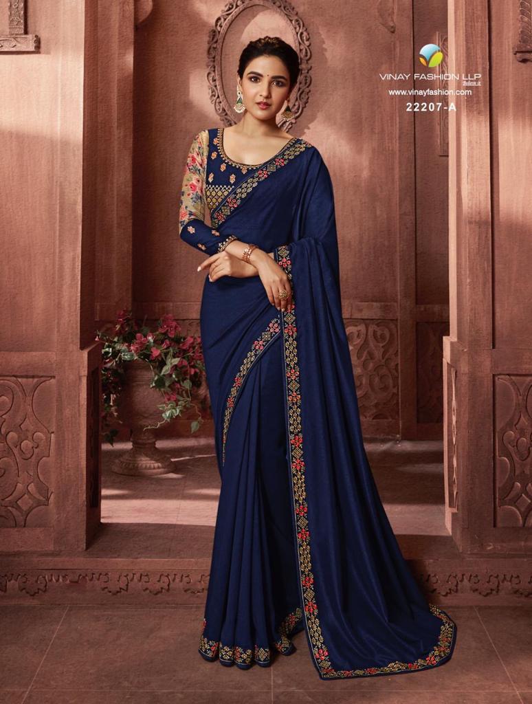 Vinay Fashion Hot Star Vol 3 Hit List Looks Attractive Saris Wholesaler