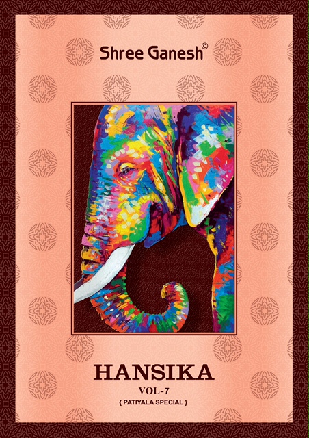 Shree Ganesh Hansika Vol 7 Series 2701-2736 Pure Cotton Suit