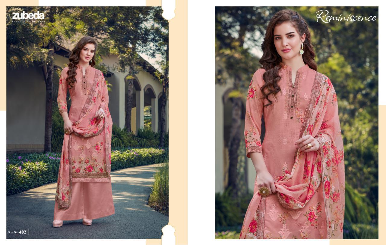 Zubeda Mehar Vol 3 Series 401-408 Georgette Embroidery Salwar Kameez