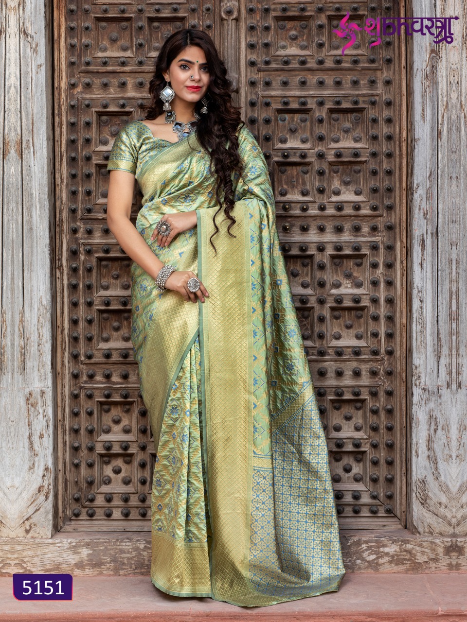 Patola Vol 3 By Shubh Vastra 5151-5154 Series Classy Look Patola Banarasi Silk Heavy Saree