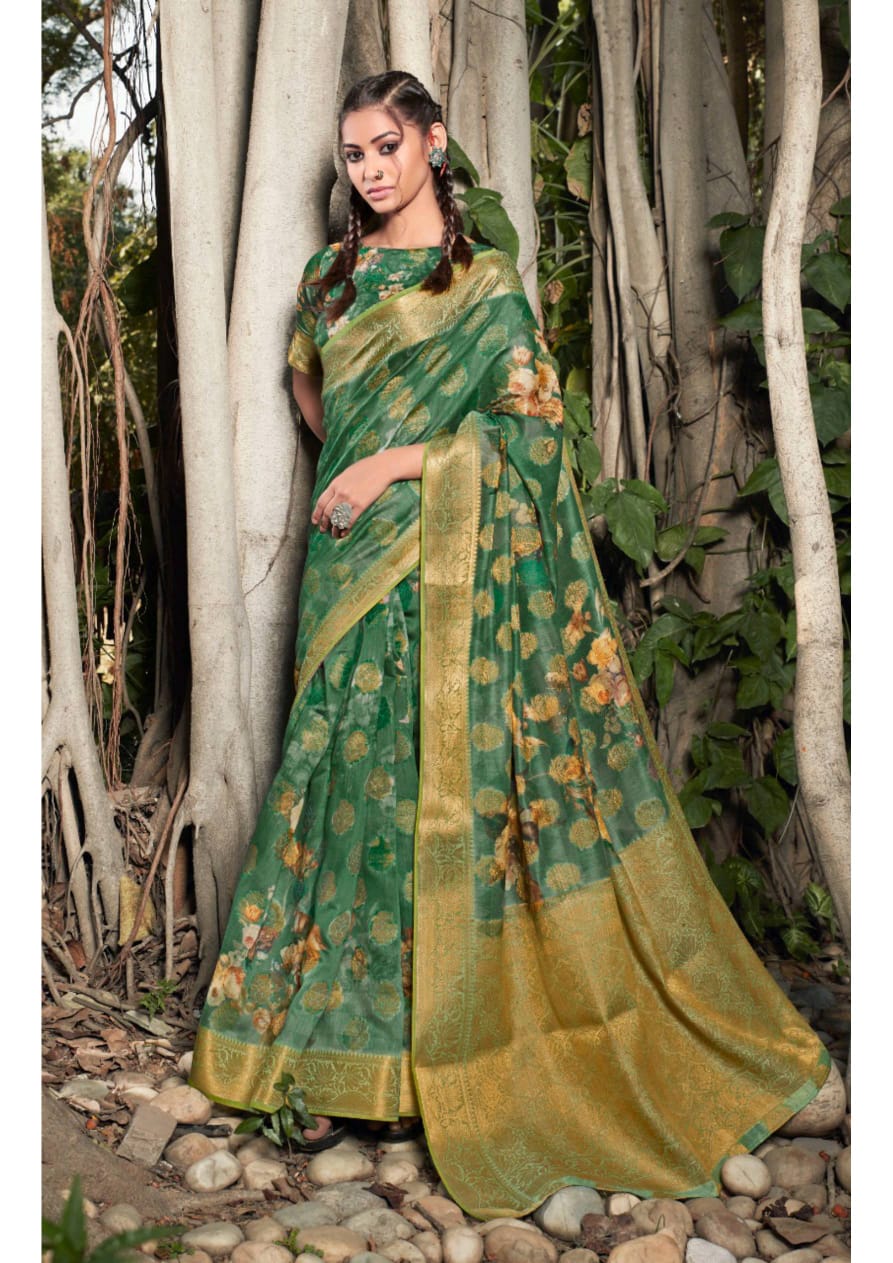 Shanaya Digital By Shangrila Original Elegant Silk Weaving Saree Catalogs Trader