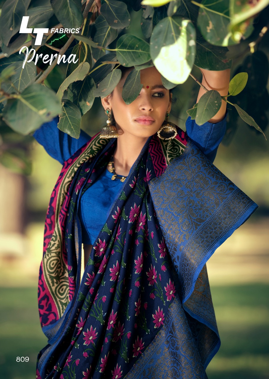 Lt Fashion Prerna Vol 2 Cotton Silk Traditional Wear Saree Collection