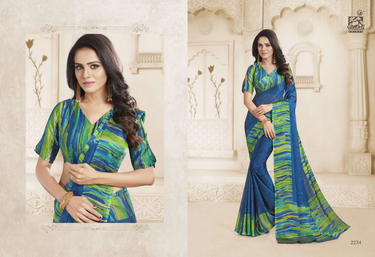 Vishal Prints Shreya Exclusive Classy Look Fancy 2223-2234 Series Saree For Women