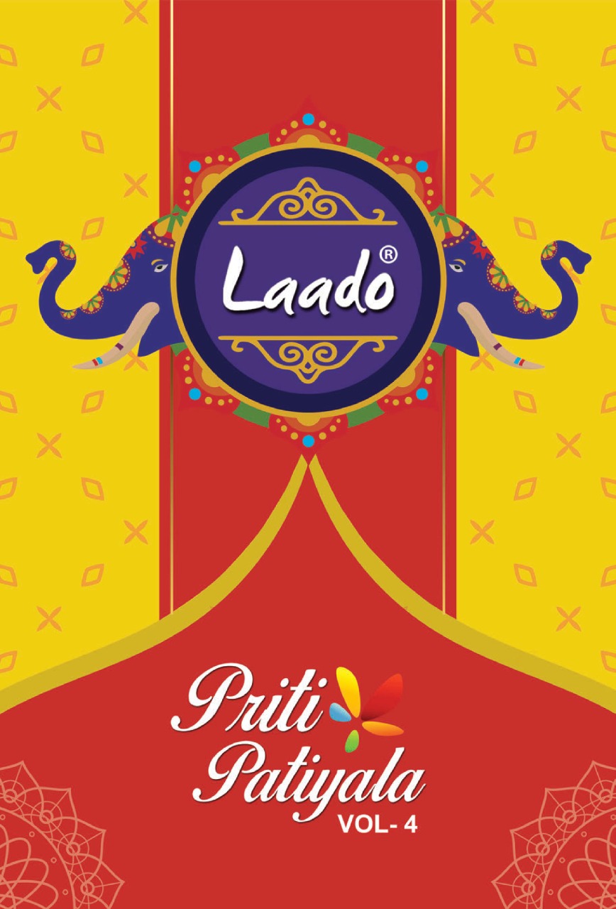 Laado Priti Patiyala Vol 4 Pure Cotton Readymade Suit