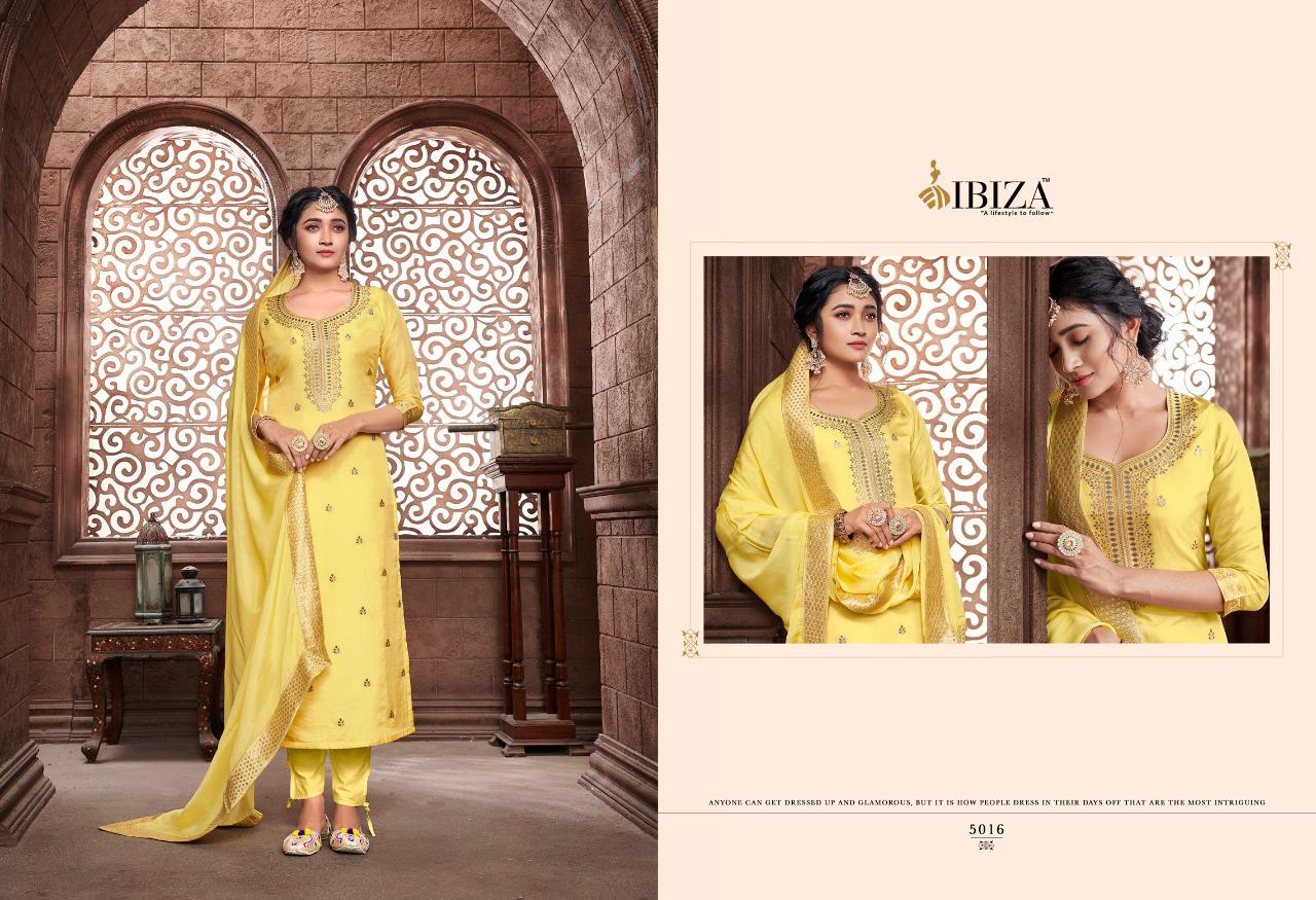 Najakat By Ibiza Pure Russial Jacquard Heavy Salwar Suits Collections