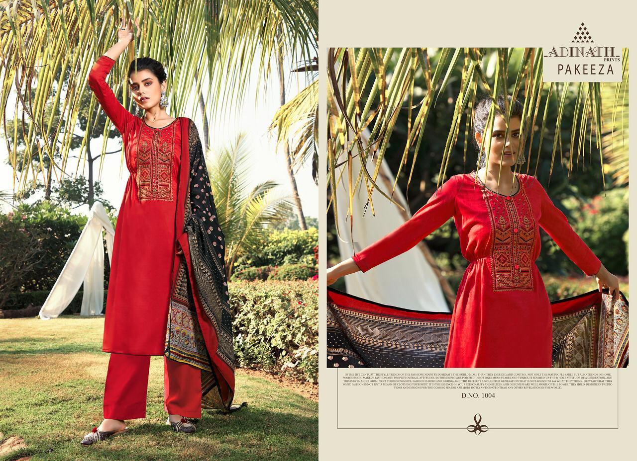 Adinath Prints Pakeeza Jam Cotton Traditional Wear Indian Look Suits