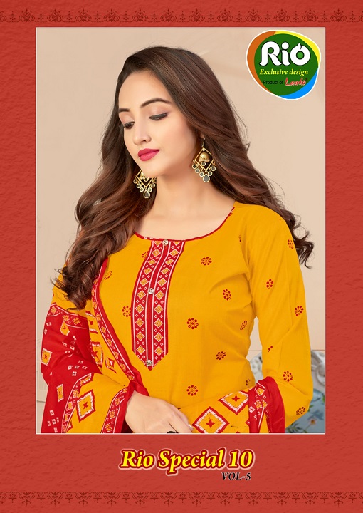 Laado Rio Special 10 Vol-5 Pure Cotton Suit