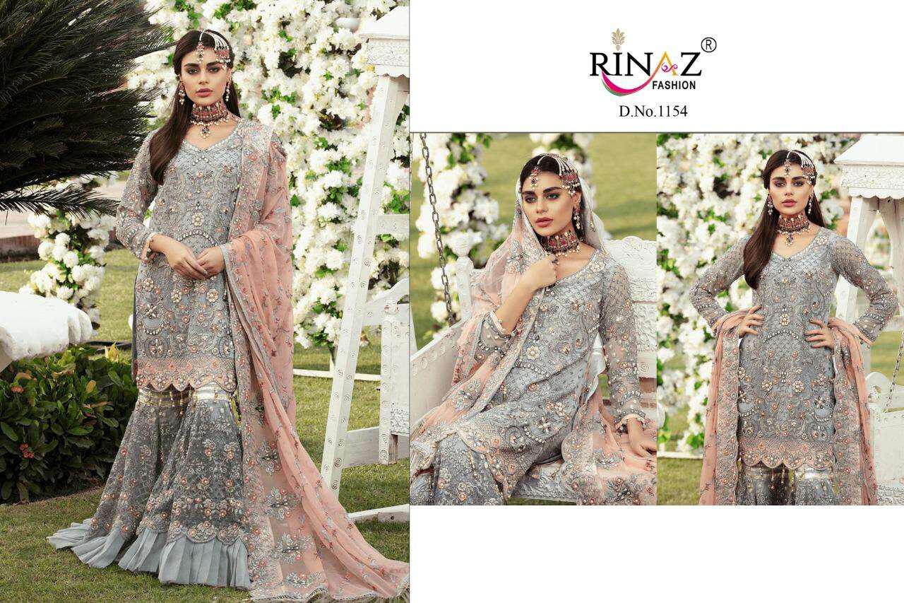 Rinaz Fashion Dno-1154 Designer Faux Georgette Suit