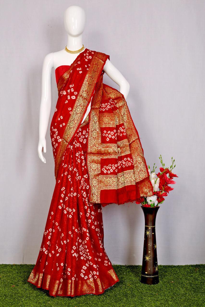 Bandhani Saree Vol-14 Designer Art Silk Saree