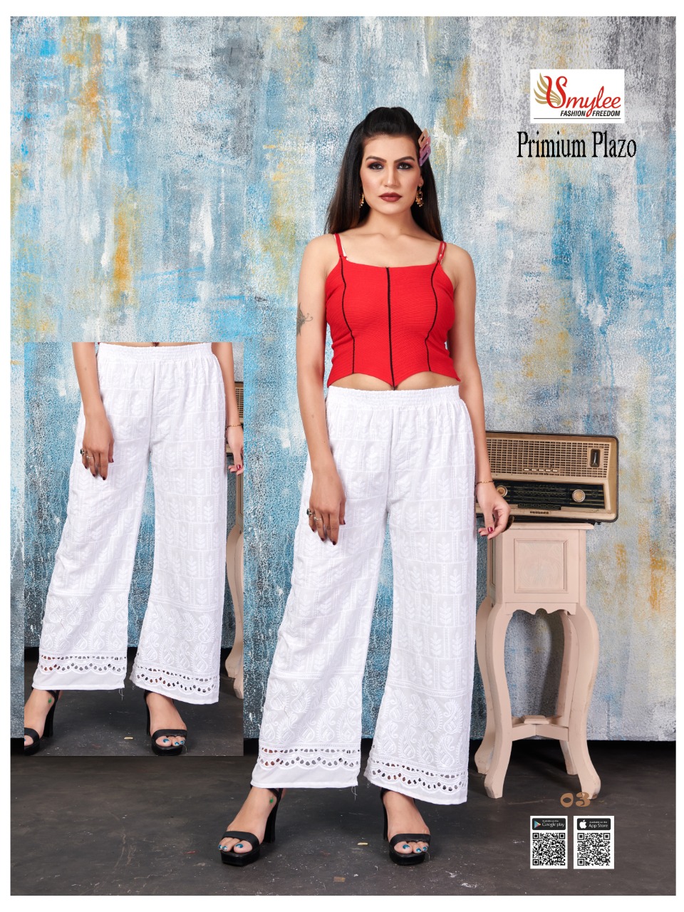 Premium Plazo Vol 2 By Rung Heavy Rayon Stylish Bottom Wear At Lowest Rate